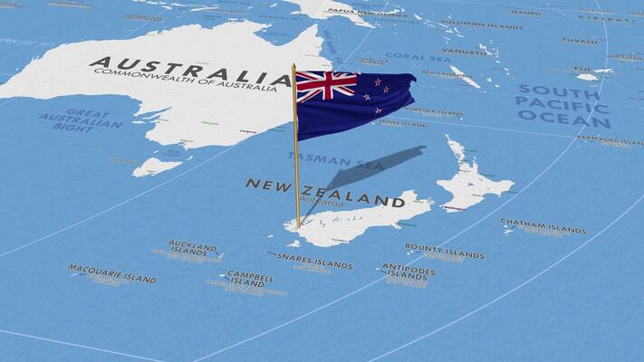New Zealand's location